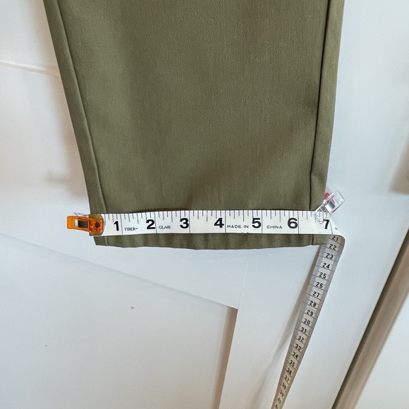 NWT Volcom True‎ to This So Chickie High Rise Chino Twill Pants Olive 26x26 $62 - Picture 11 of 13